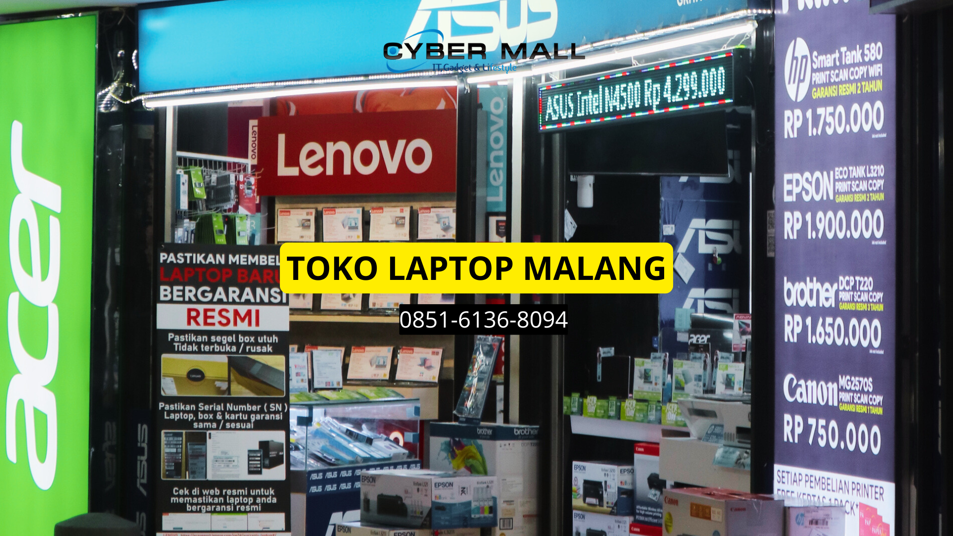 laptop malang
