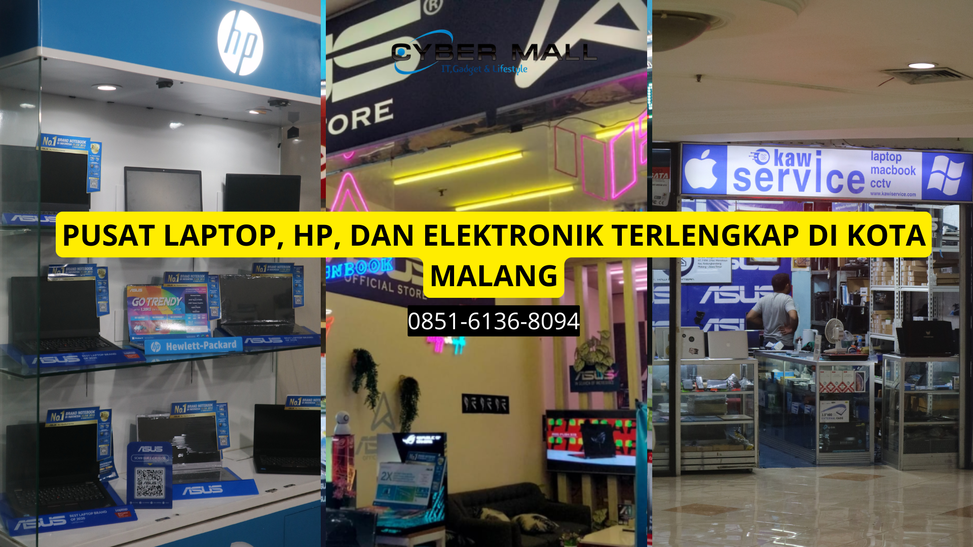 Pusat laptop di malang