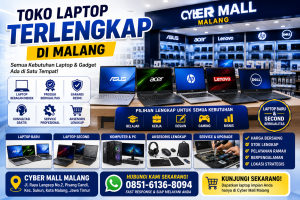 Toko Laptop Terlengkap di Malang