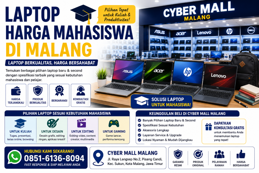 laptop harga mahasiswa di malang