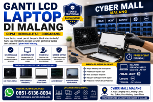 Ganti LCD Laptop Di Malang