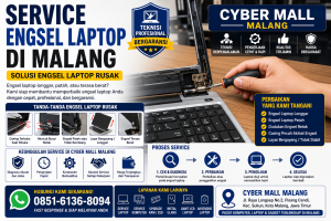 service engsel laptop malang