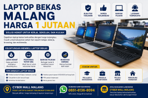 Laptop Bekas Murah Malang