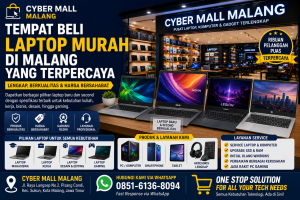 Tempat Beli Laptop Murah Di Malang Yang Terpercaya