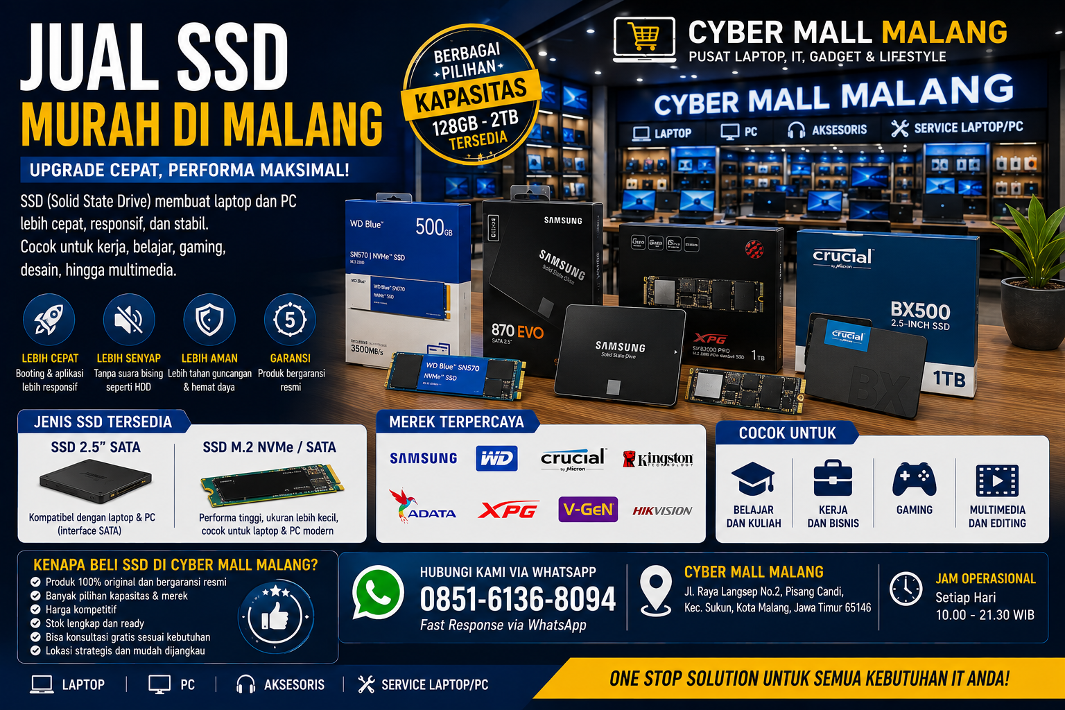 Jual SSD Murah Di Malang