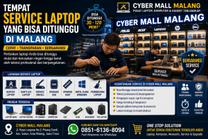 Tempat Service Laptop Yang Bisa Ditunggu Di Malang