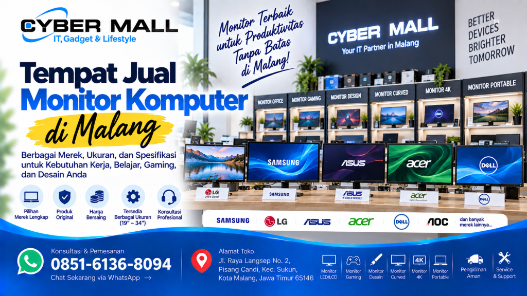 toko monitor di malang