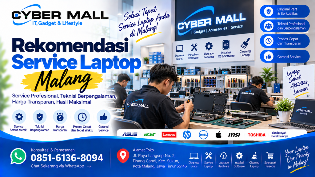 rekomendasi service laptop di malang