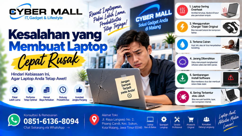 service laptop malang
