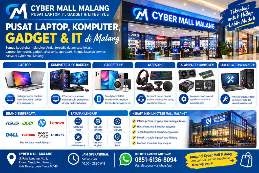 Pusat Laptop Malang