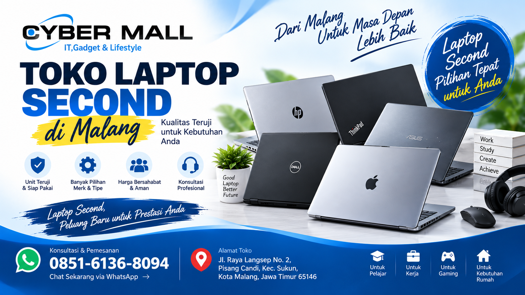 Toko Laptop Second Di Malang